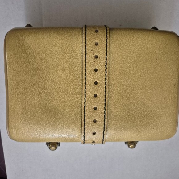 Ronay Clutch Vintage 1950's Genuine Leather Retro Rare Old Money Mob Wife - Picture 3 of 13